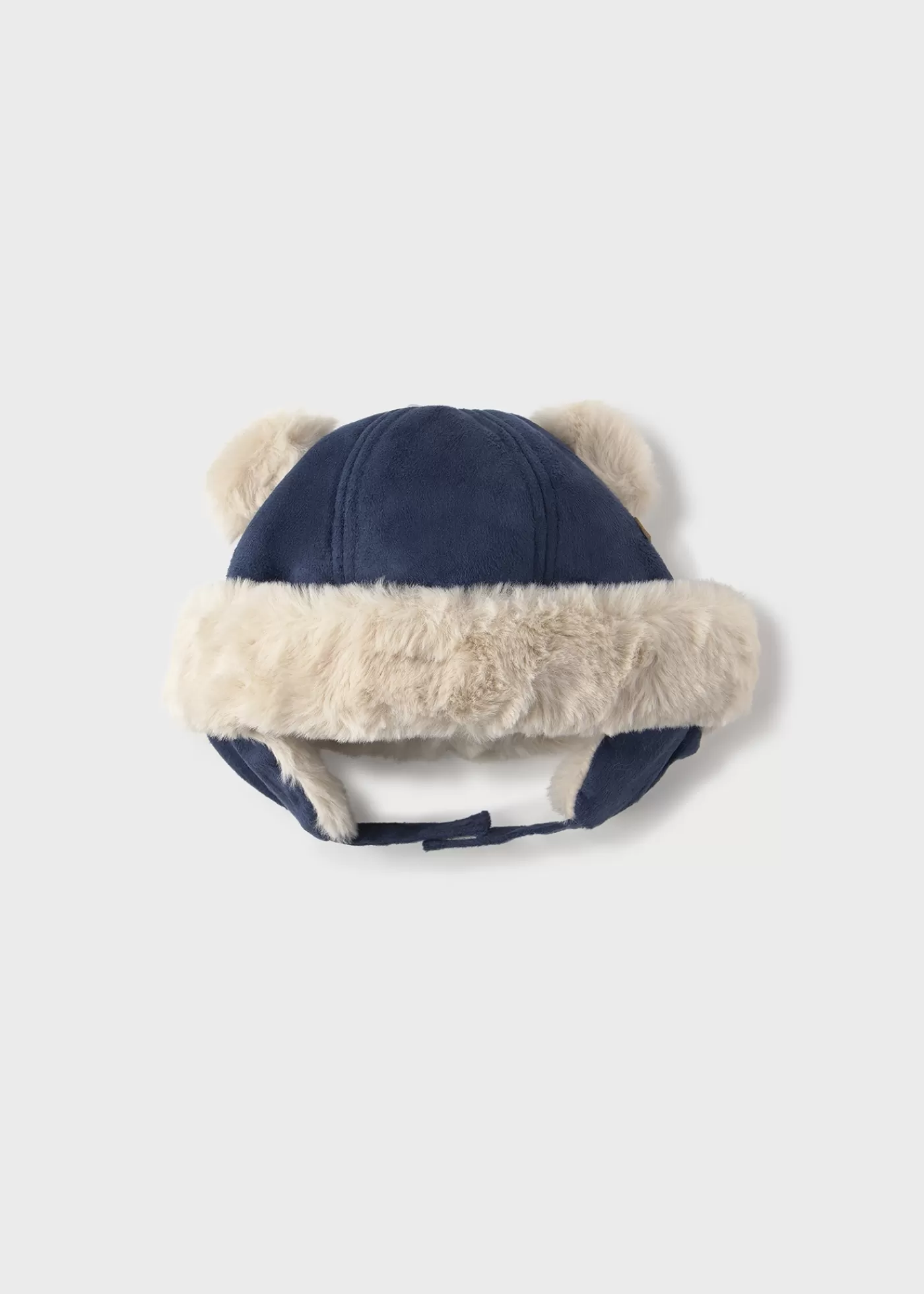 Mayoral Newborn Suede Hat with Ears Blueberry Discount