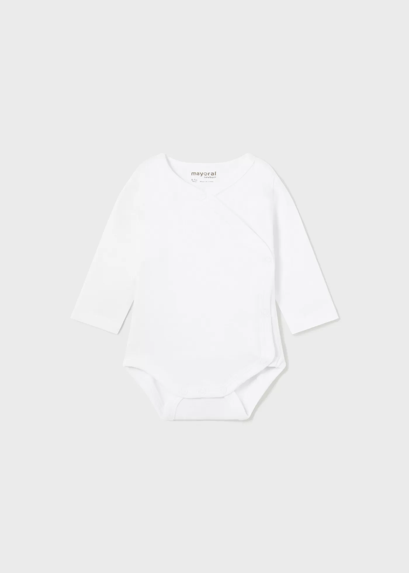 Mayoral Newborn Unisex Bodysuit White Best