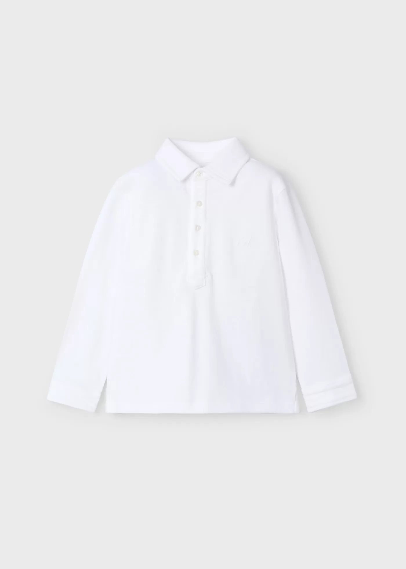 Mayoral Pique polo shirt boys White Flash Sale