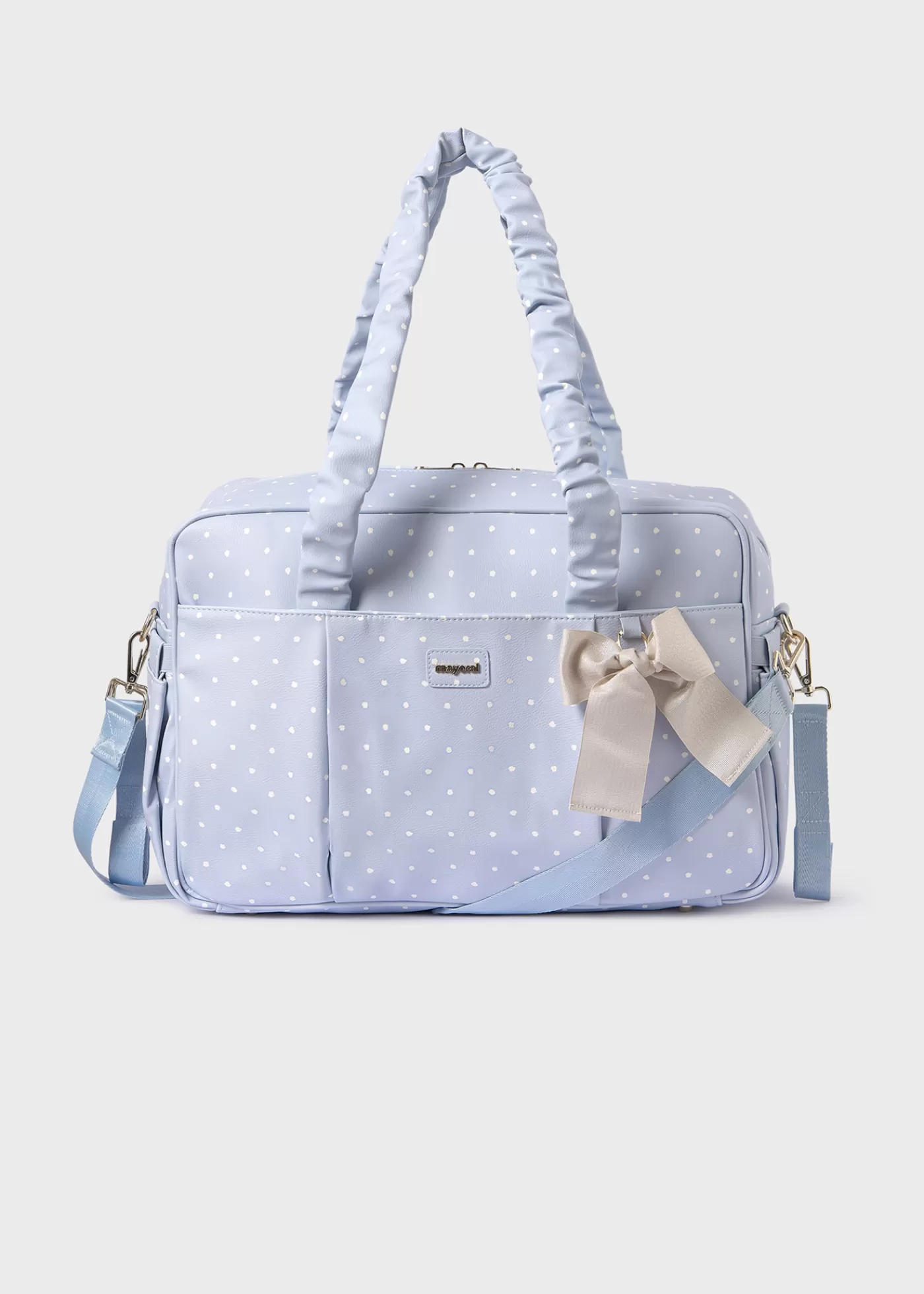 Mayoral Polka Dots Diaper Bag Sky Outlet