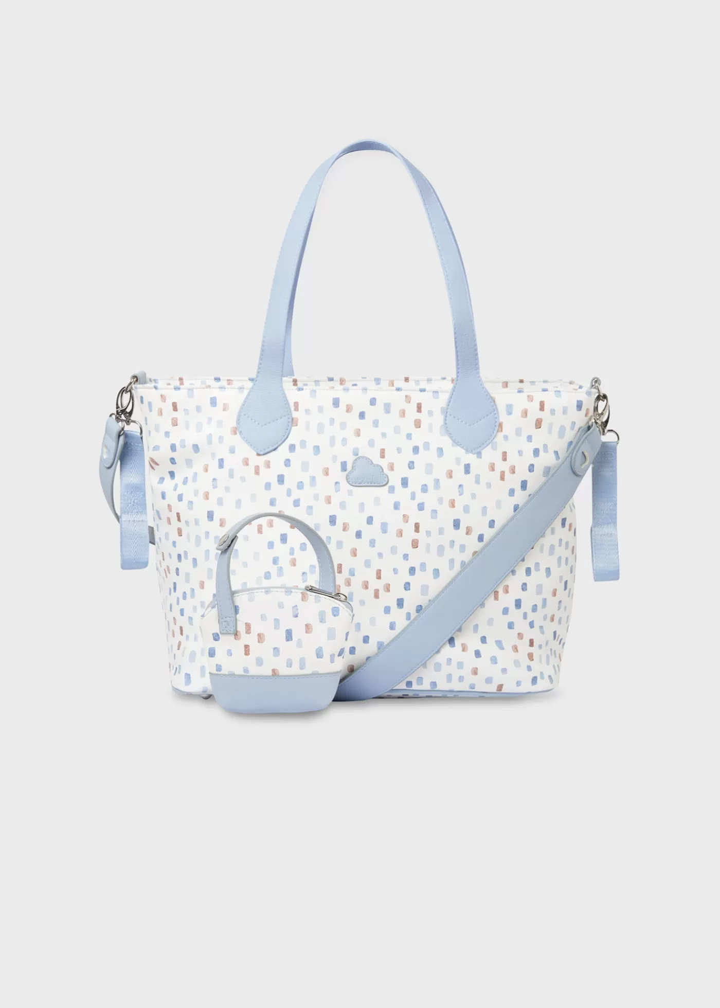 Mayoral Printed Diaper bag OldBlue Clearance